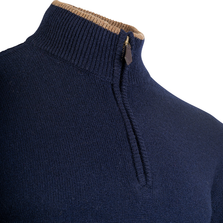 Jack Pyke Ashcombe lambswool zipknit