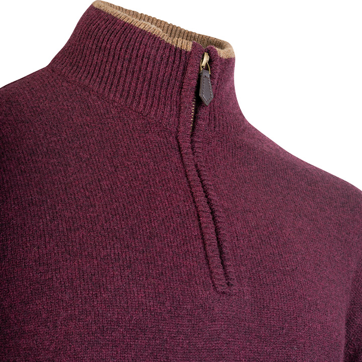 Jack Pyke Ashcombe lambswool zipknit