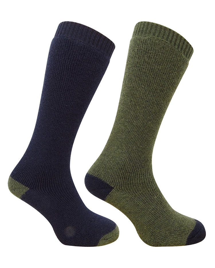 Hoggs Of Fife 1903 Country Long Socks (Twin Pack)