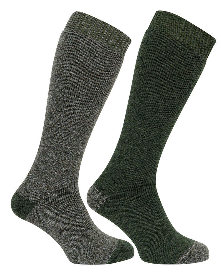 Hoggs Of Fife 1903 Country Long Socks (Twin Pack)