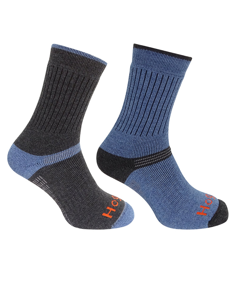 Hoggs Of Fife 1905 Tech Active Socks (Twin Pack)