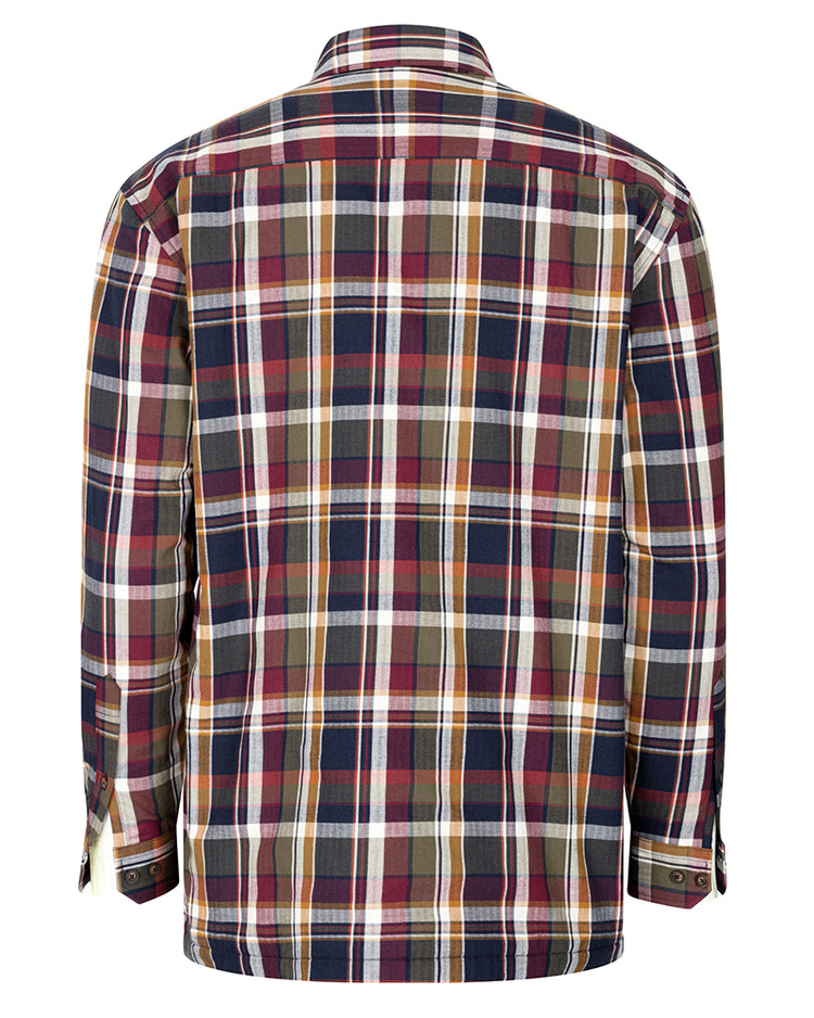 Arran Microfleece Lined 100% Cotton Shirt