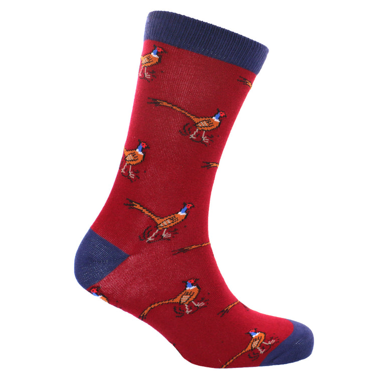 CLEARANCE-David Aster Original Red & Blue Combo Socks-7 Designs