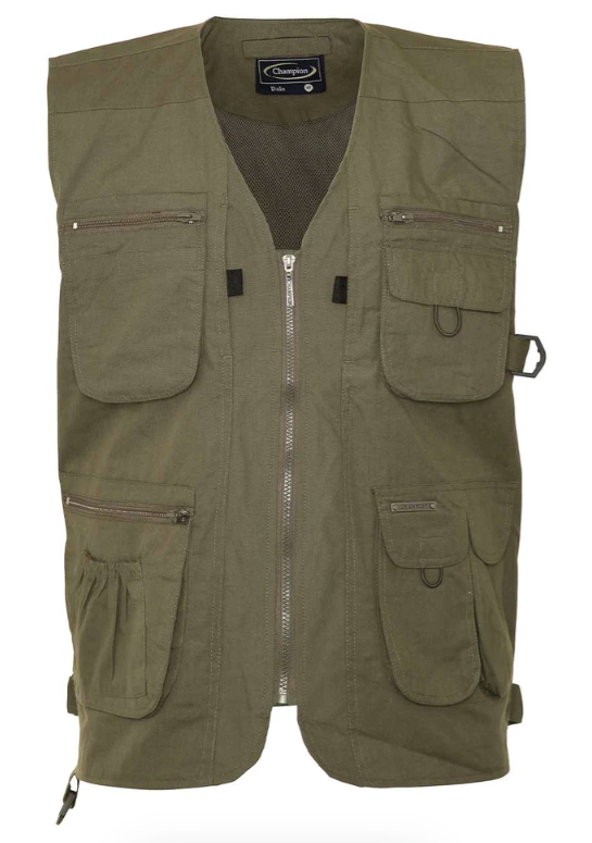 Dale Cotton Waistcoat Olive