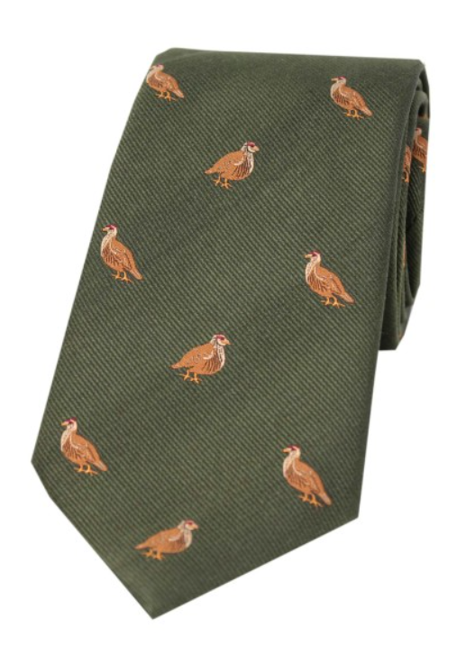 Soprano Grouse Country Silk Tie.