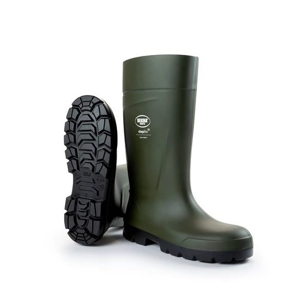 Bekina Steplite EasyGrip, without safety toe cap (O4), green Welly Boots