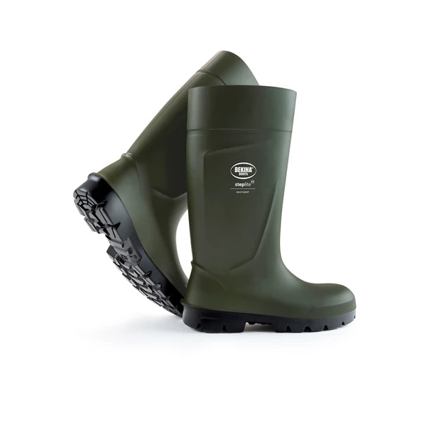 Bekina Steplite EasyGrip, without safety toe cap (O4), green Welly Boots