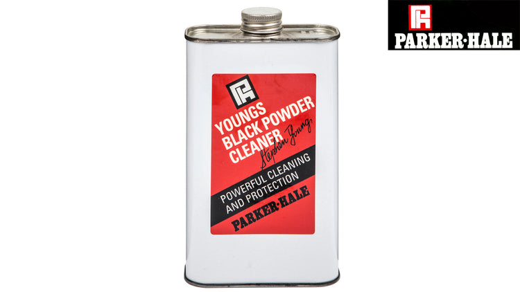 500ml Screw Tin Youngs Black Powder Cleaner by Parker-Hale
