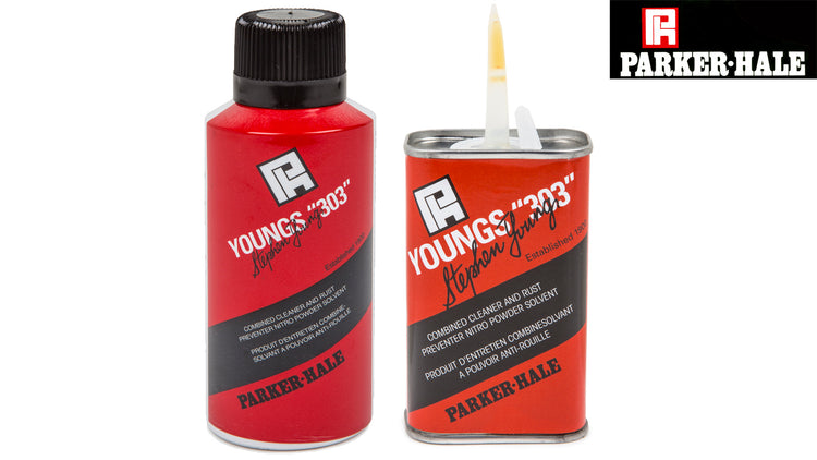 125ml Drop Tin Youngs '303' Oil by Parker-Hale