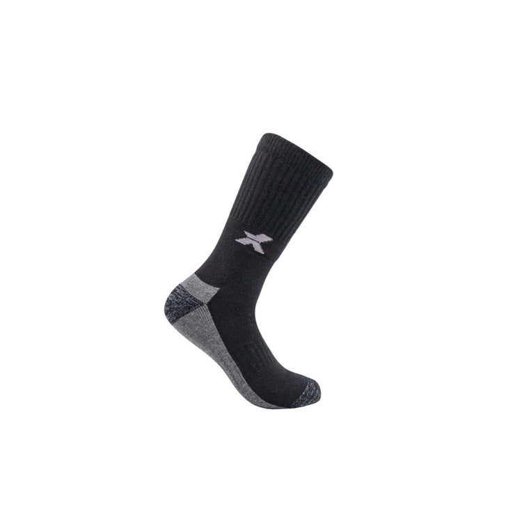 Xpert Pro Active Work Sock 3 Pack Black