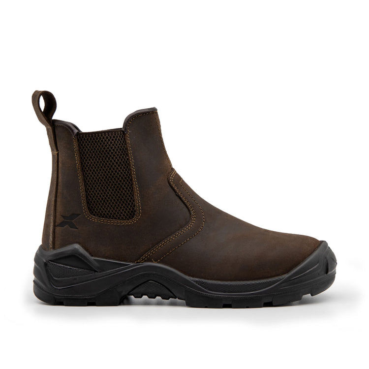 Xpert Tempest Non-Safety Dealer Boot Brown