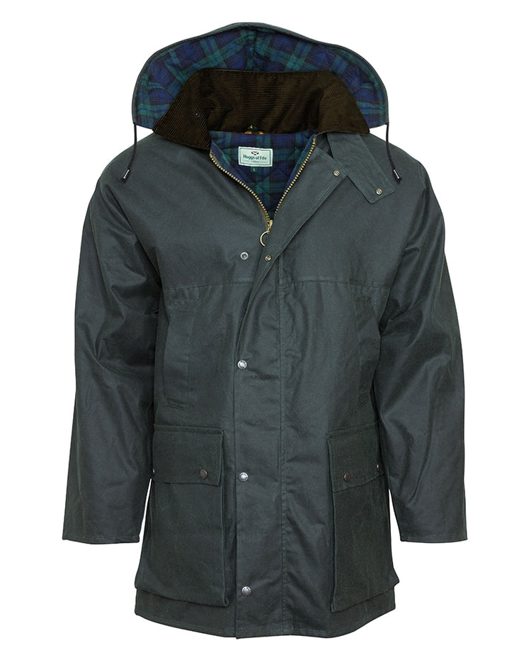 Hoggs of Fife Padded Wax Jacket