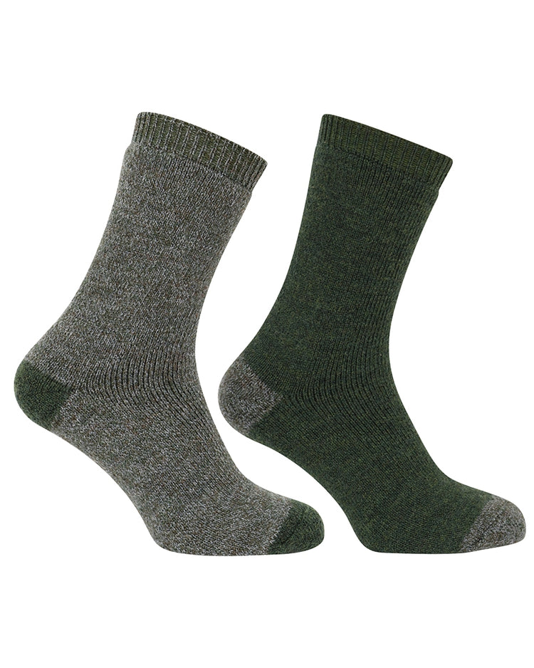 Hoggs Of Fife 1904 Country Short Sock (Twin Pack).