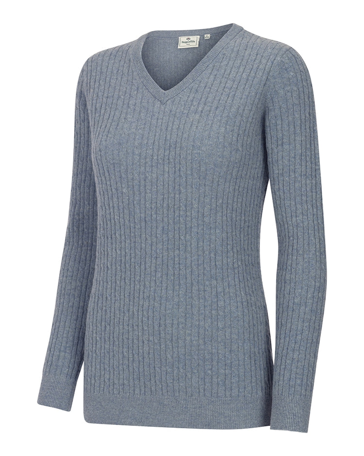 Lauder Ladies Cable Pullover