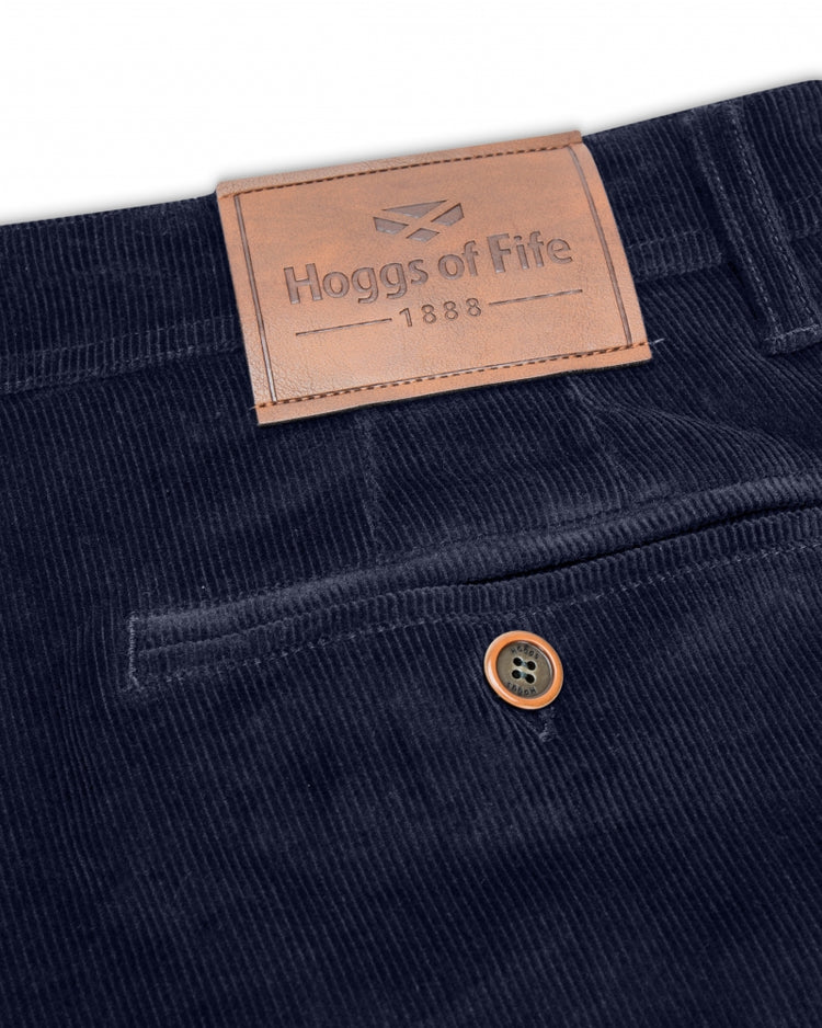 Hoggs Of Fife Cairnie Comfort Stretch Cord Trousers.