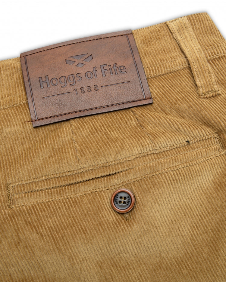 Hoggs Of Fife Cairnie Comfort Stretch Cord Trousers.