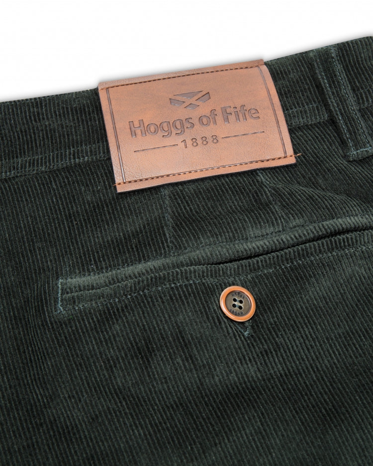 Hoggs Of Fife Cairnie Comfort Stretch Cord Trousers.