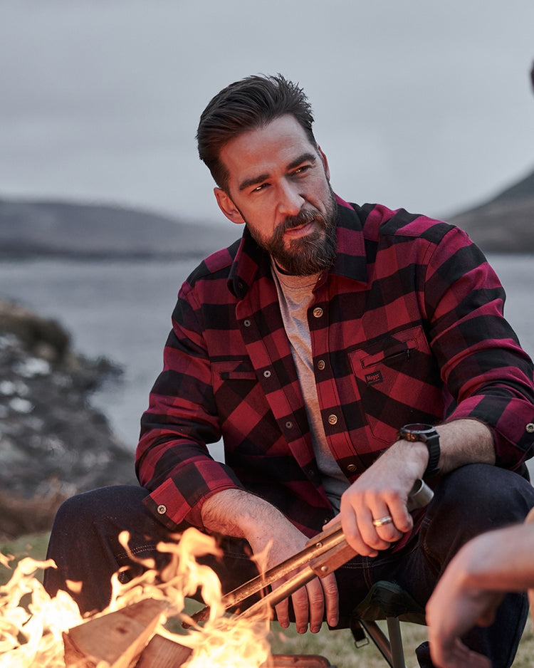 Hoggs Tentsmuir Heavyweight Flannel Shirt.