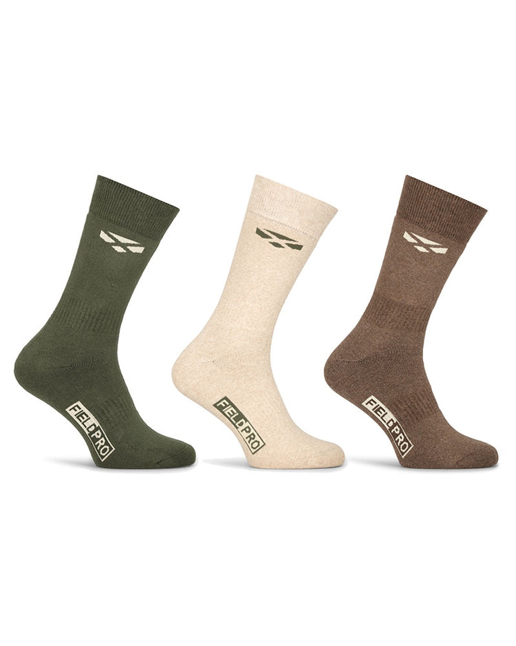 Hoggs Field Pro Country Sock 3ppk