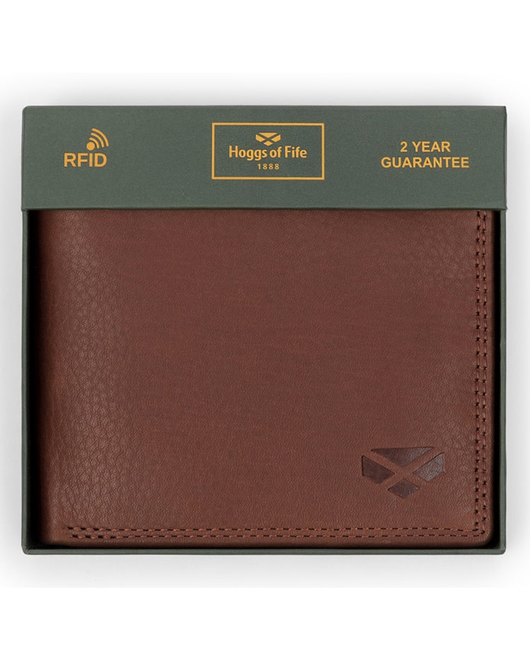 Hoggs Of Fife Monarch Leather Credit Card Wallet.