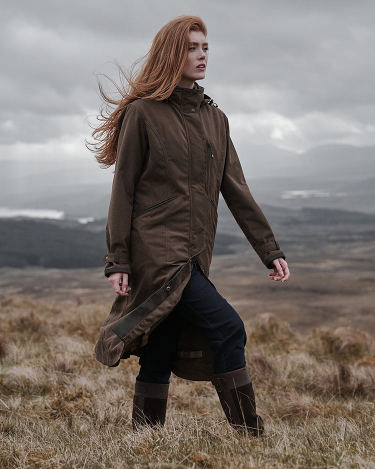 Hoggs of fife Struther Ladies Long Coat