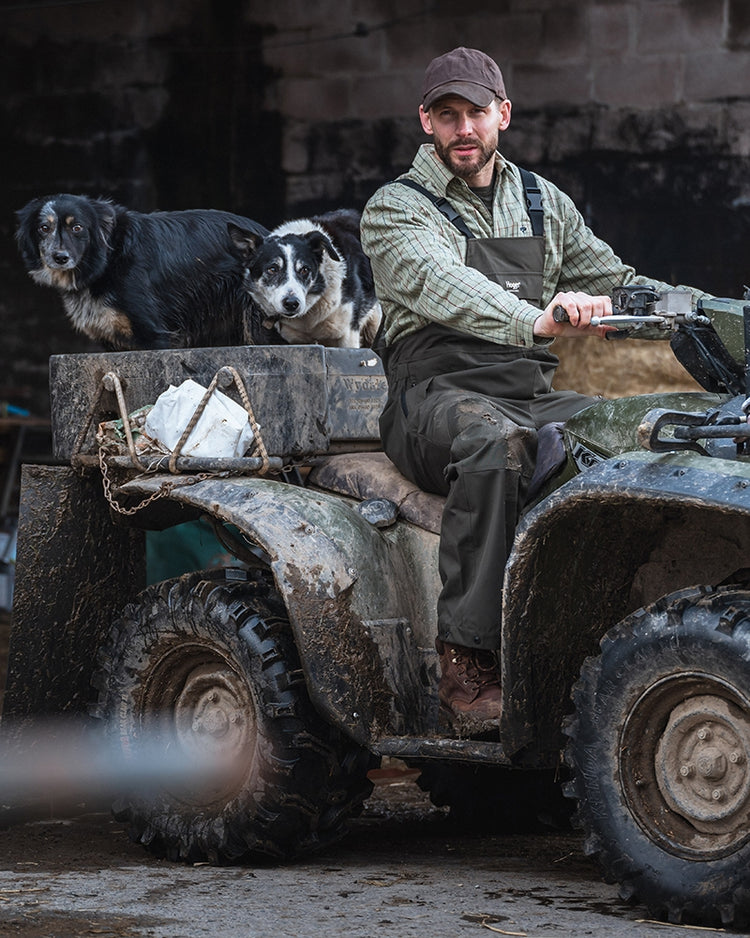 Hoggs Of Fife Green King II Waterproof Bib & Brace.