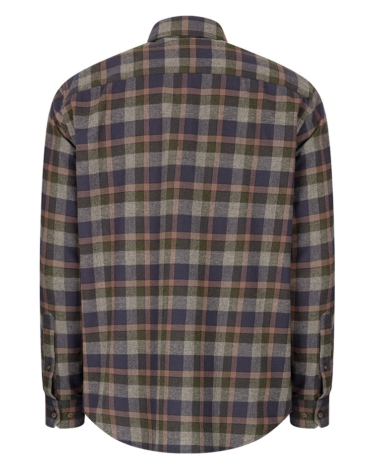 Hoggs Kirkwall Brushed Flannel Check Shirt.