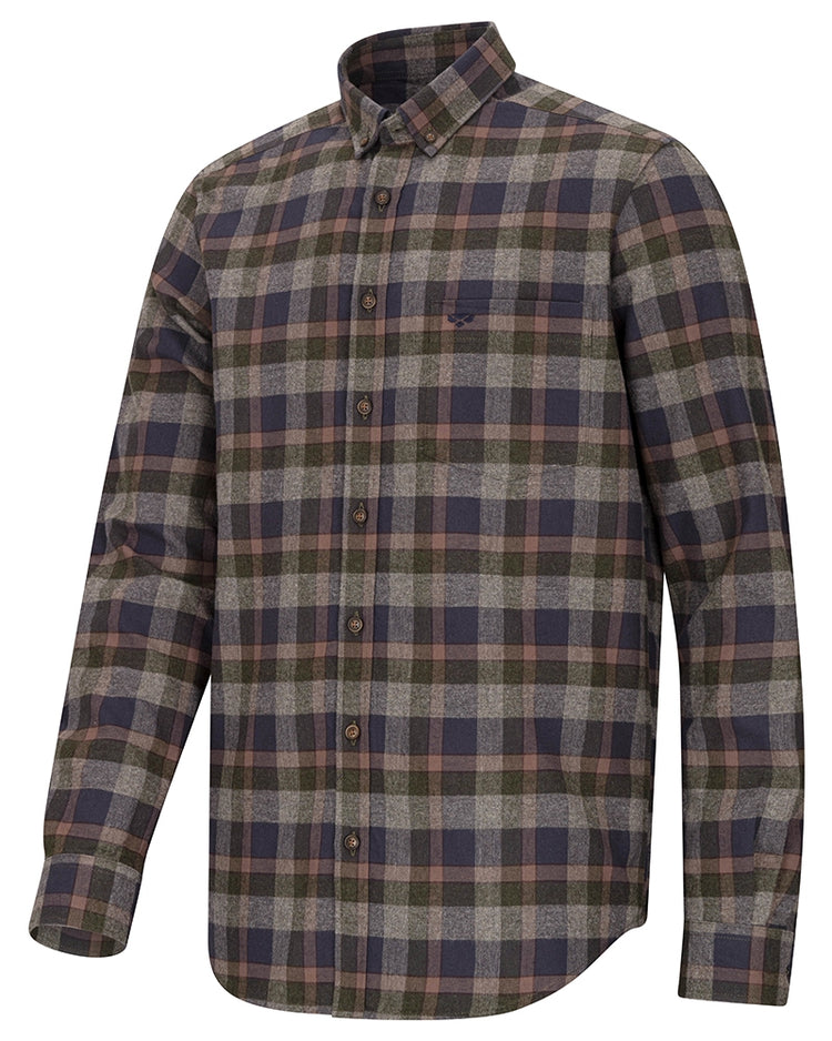 Hoggs Kirkwall Brushed Flannel Check Shirt.