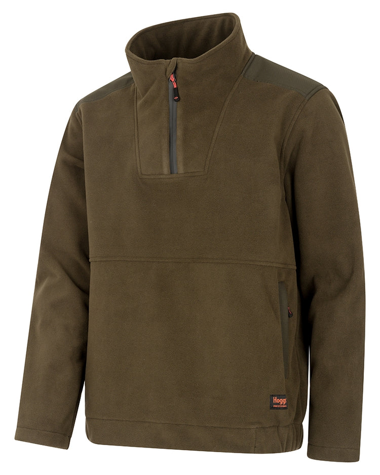 Hoggs Green King ll 1/4 Zip Bonded Fleece.