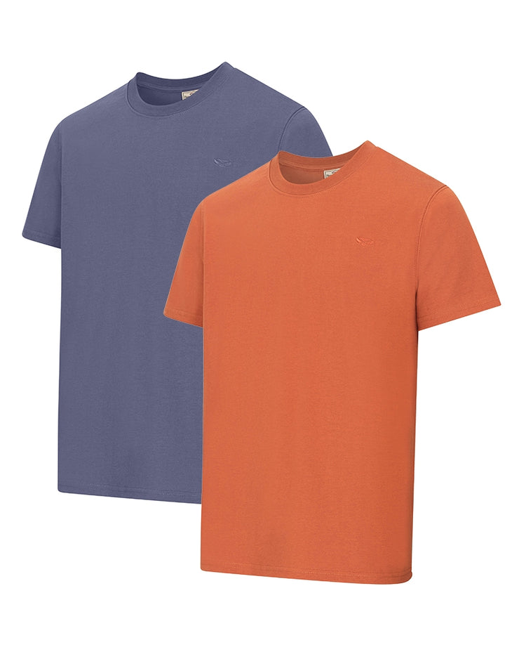 Hoggs Of Fife Sandwood 2Pk T-Shirts.