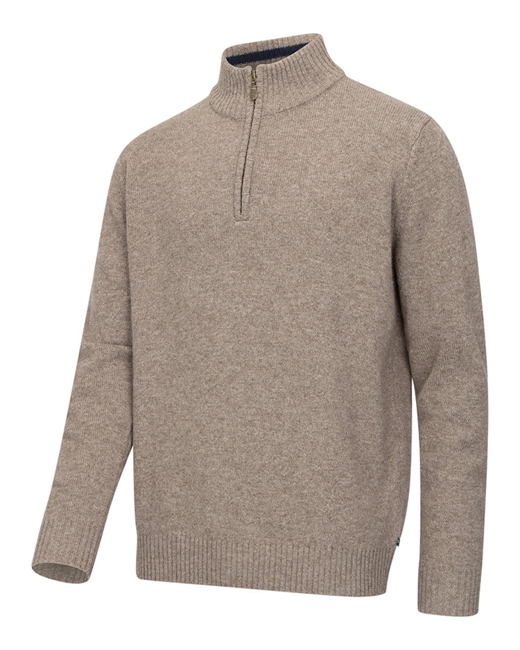 Hoggs of Fife Lothian ll  1/4 Zip Neck Pullover.