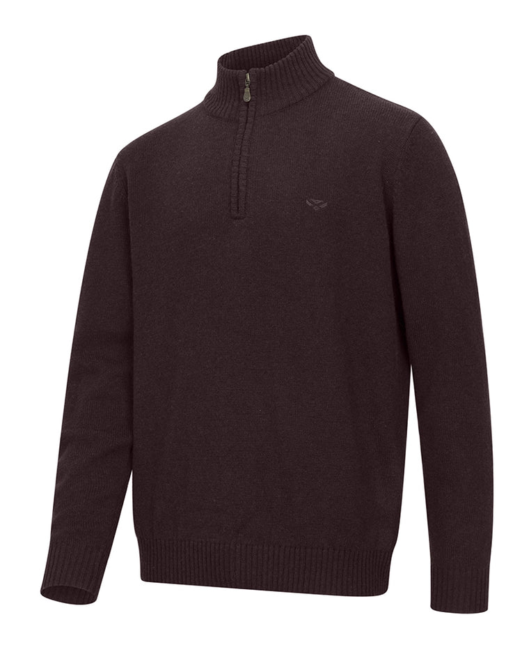 Hoggs of Fife Lothian ll  1/4 Zip Neck Pullover.