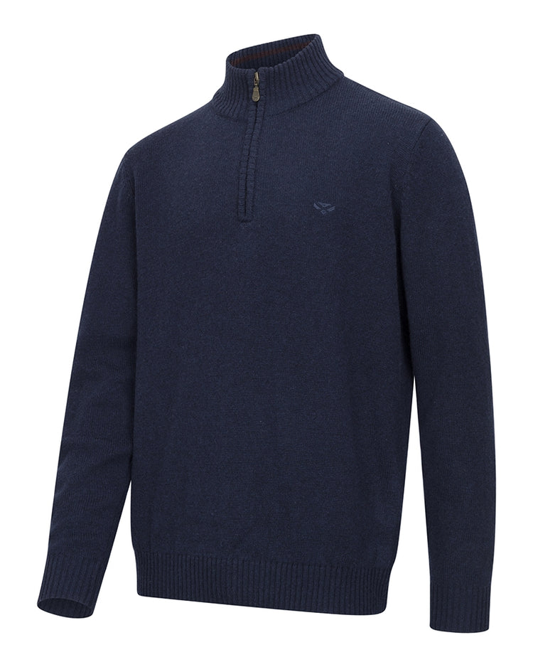 Hoggs of Fife Lothian ll  1/4 Zip Neck Pullover.