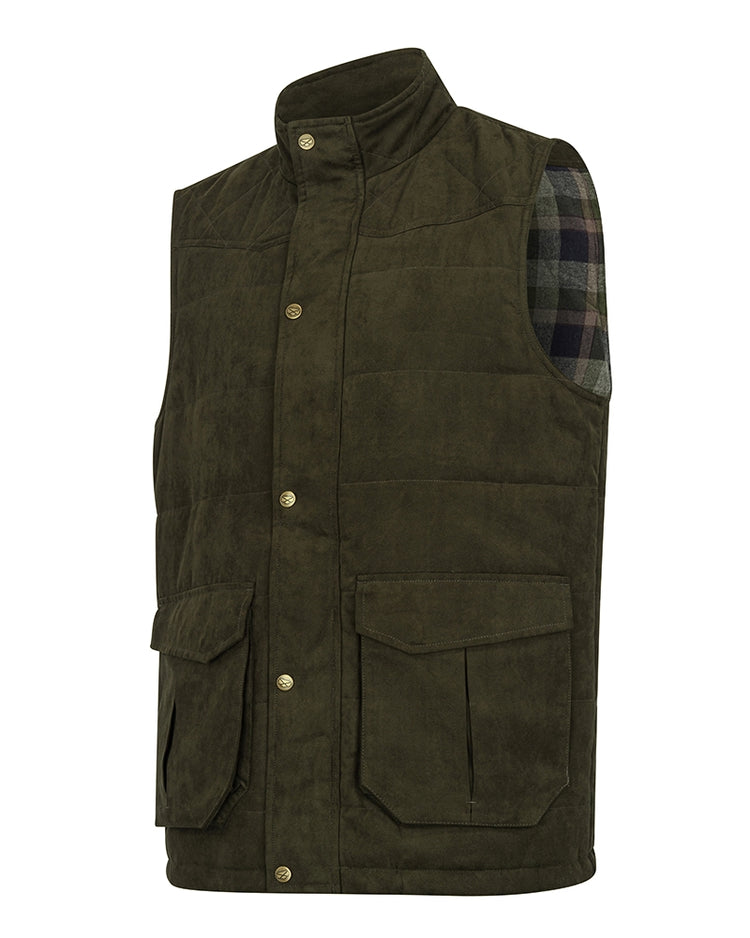 Hoggs Of Fife Glenbervie Quilted Gilet.