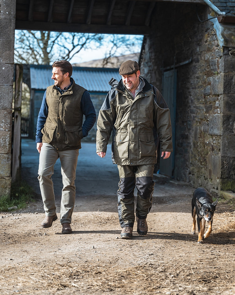 Hoggs Of Fife Glenbervie Quilted Gilet.