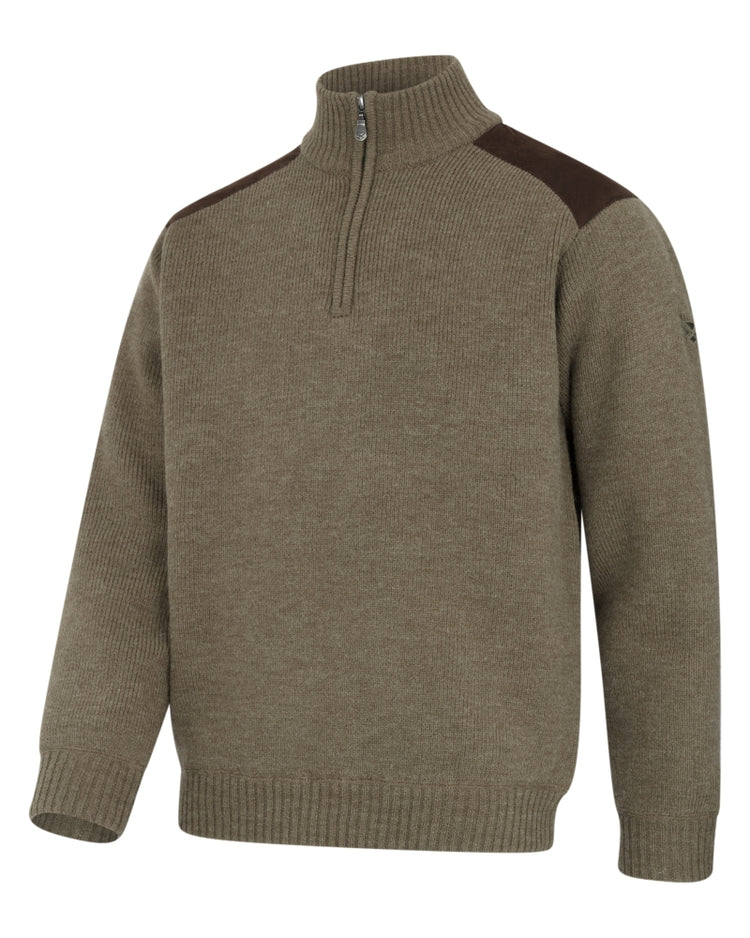 Hoggs of Fife Hebrides ll  Zip Neck Windproof Pullover.