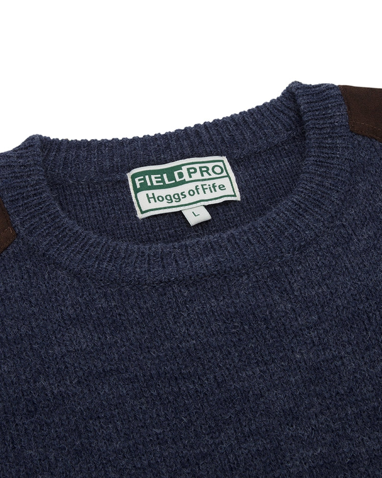 Hoggs of Fife Melrose ll Crew Hunting Pullover