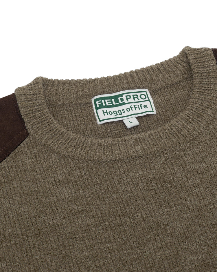 Hoggs of Fife Melrose ll Crew Hunting Pullover