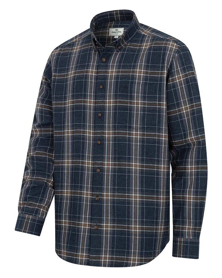 Hoggs of Fife Pitlessie Button Down Flannel Shirt.