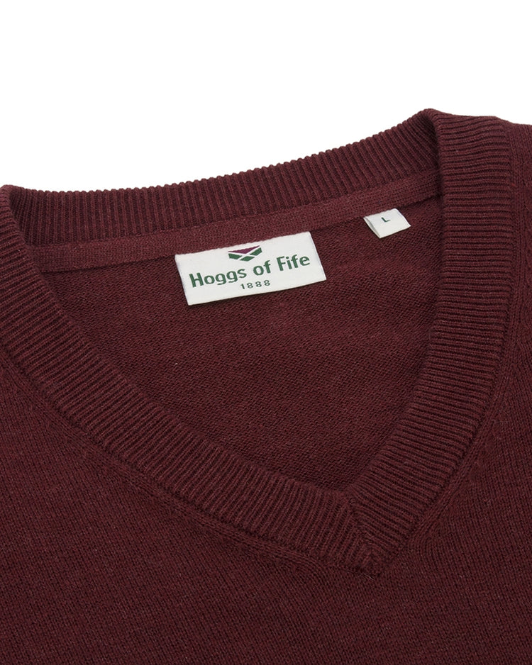 Hoggs Stirling II V Neck Pullover.