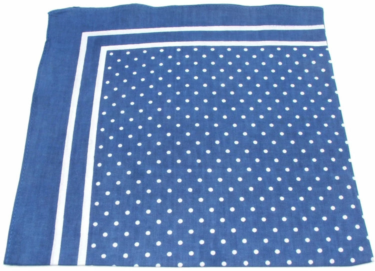 Spotted  Cotton Handkerchief - Various Colours