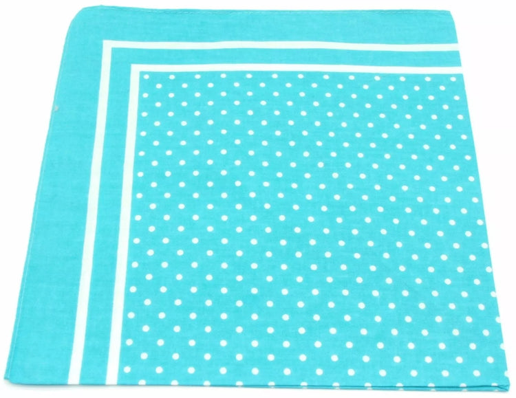 Spotted  Cotton Handkerchief - Various Colours