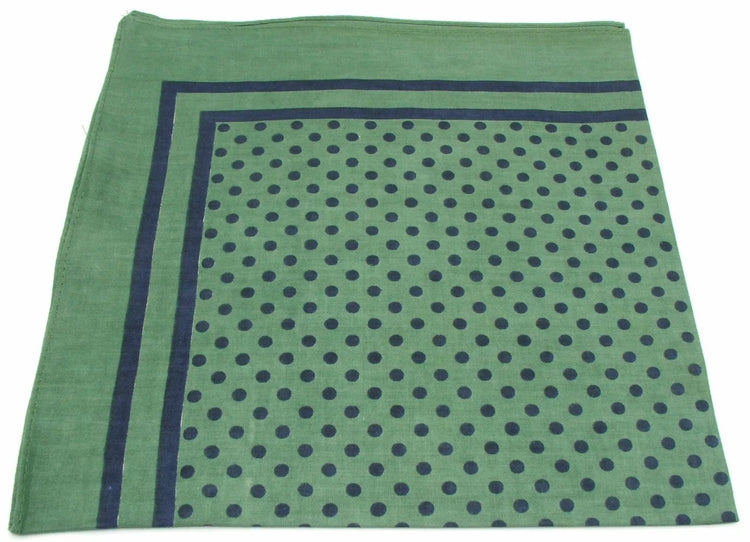 Spotted  Cotton Handkerchief - Various Colours