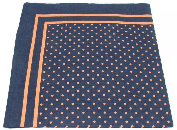 Spotted  Cotton Handkerchief - Various Colours